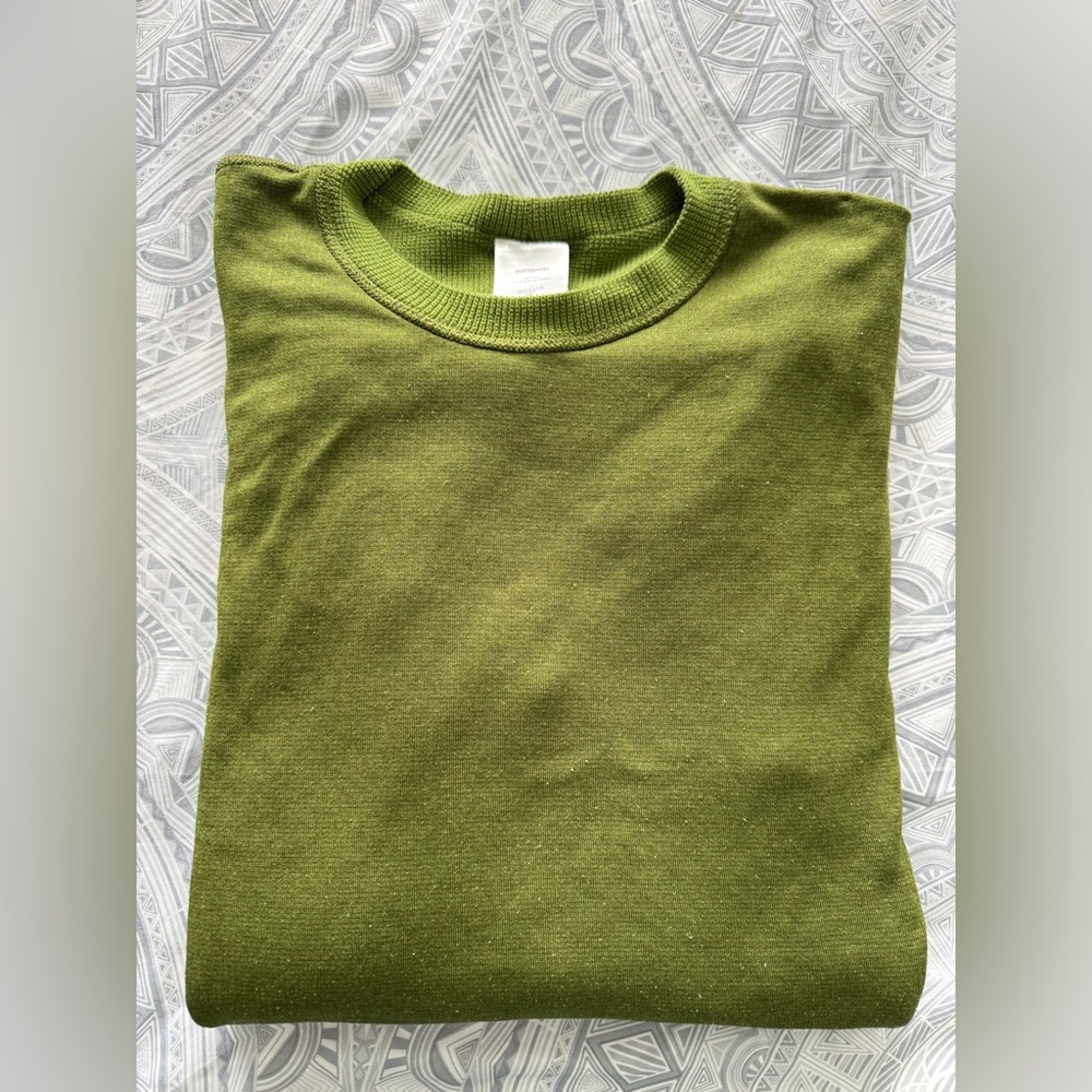 Vintage Patagonia Men's R Polartec Base Layer Crew Neck Size Medium - Picture 8 of 8